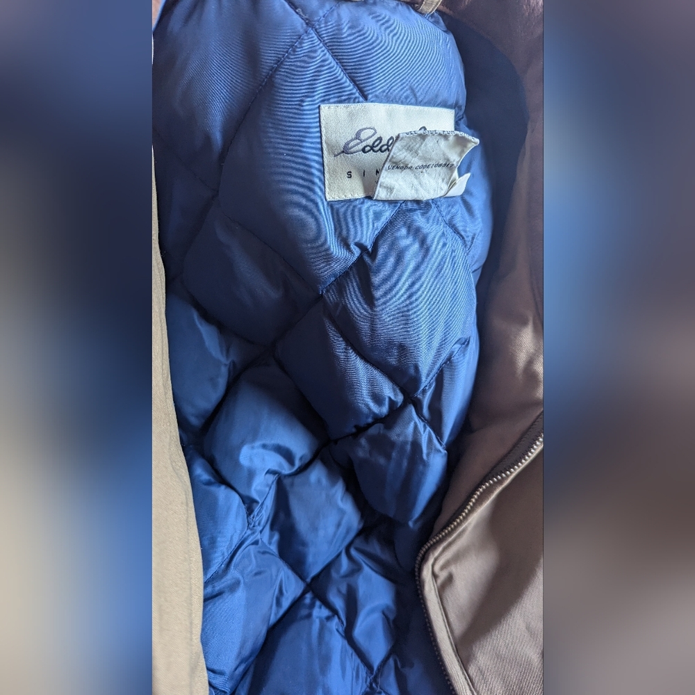 Eddie Bauer Goose Down Winter Barn Coat Women's Small - Picture 7 of 16